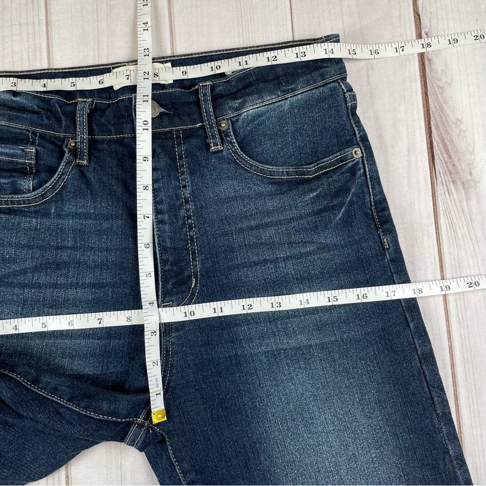 Jessica Simpson Harmony High Rise Slim Straight Jeans Women’s 28 Blue Dark Wash - Picture 13 of 16